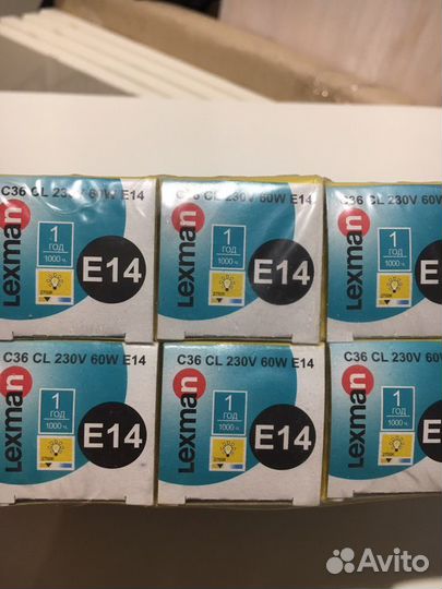 Лампа накаливания Lexman, цоколь Е14