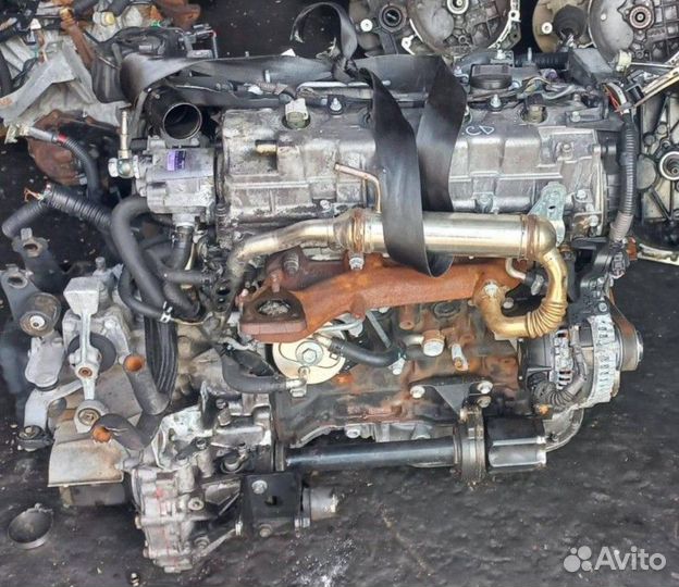 Двигатель 1CD Toyota Avensis 2 2.0л дизель