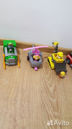 Щенячий патруль базовые машинки