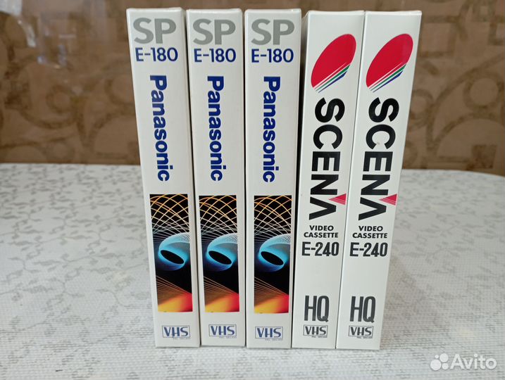 Новые, запечатанные видеокассеты