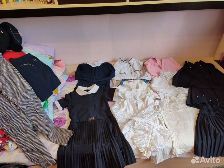 Школьные вещи на девочку 122-128 пакетом