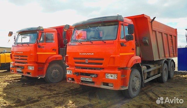 Аренда и услуги самосвала 25т., 23м3