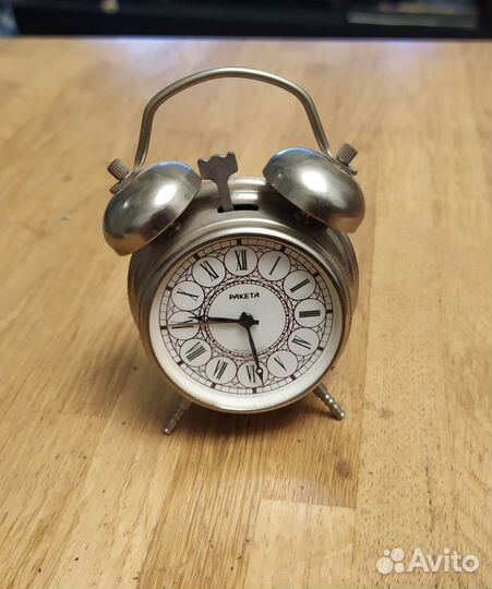 Будильник Ракета СССР. 80е годы