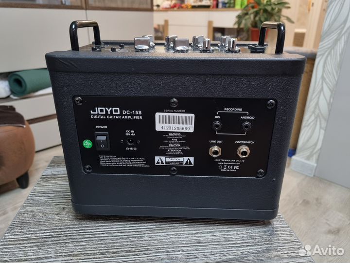 Гитарный комбоусилитель joyo DC-15S