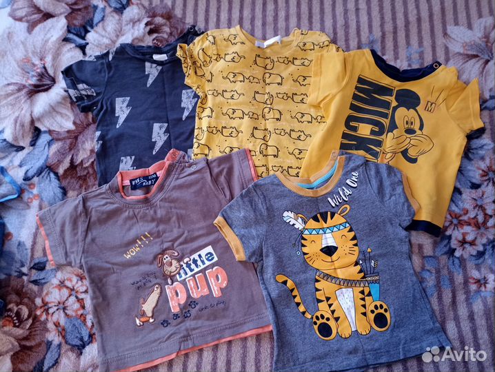 Пакет вещей на мальчика 80 86