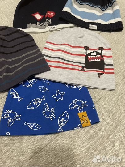 Шапки для мальчика 48-50