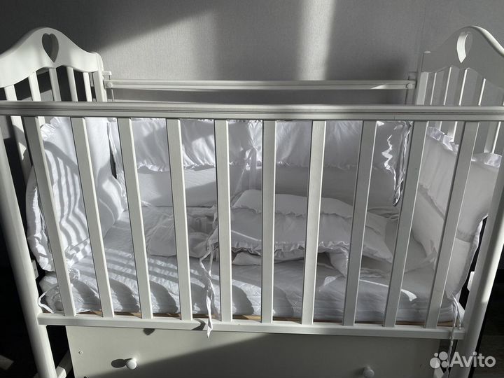 Бортики в детскую кроватку