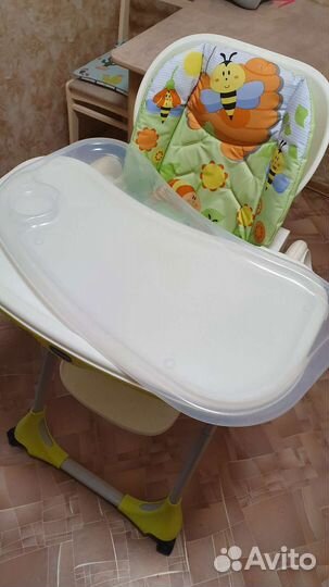 Стульчик для кормления chicco polly