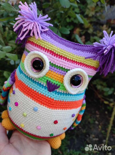 Совушка Сова Вязаная Сова