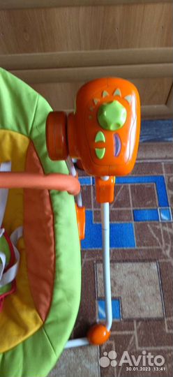 Детские электронные качели бу