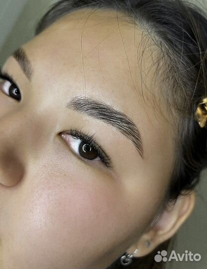 Оформление бровей