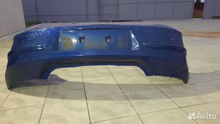 Бампер задний opel astra h хэтчбек