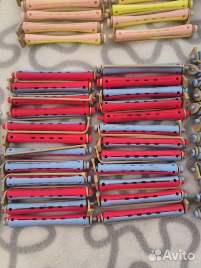 Коклюшки, лоток, бумага для хим завивки