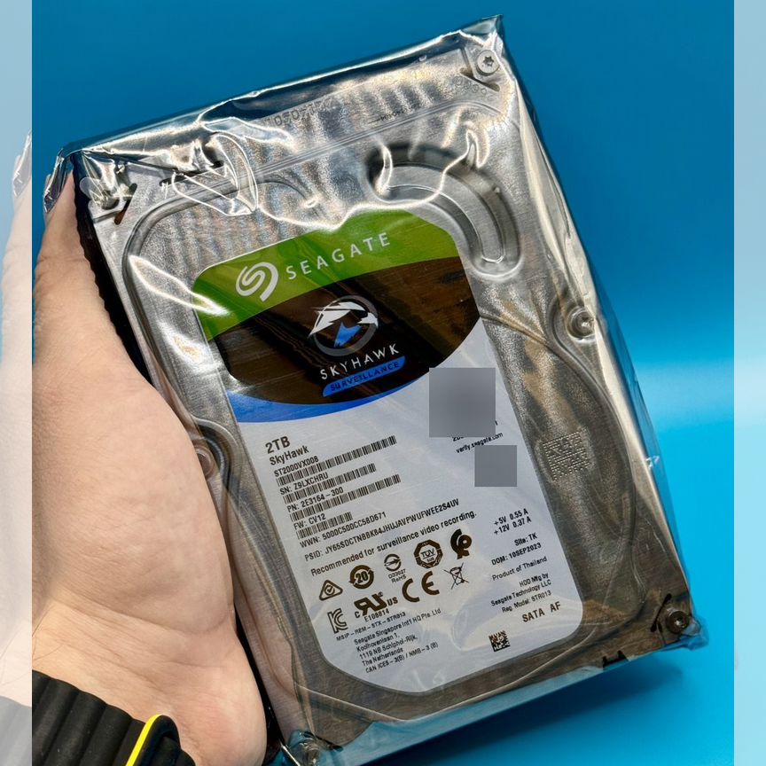 [ST2000VX008] 2тб Seagate Skyhawk