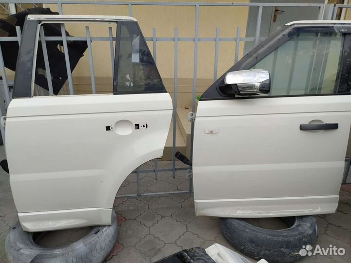 Двери range rover sport, суппорта, стойки пневмопо