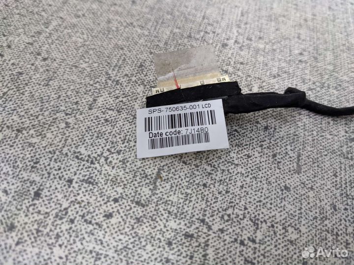 Шлейф матрицы + камера HP 15-G 15-H 15-R