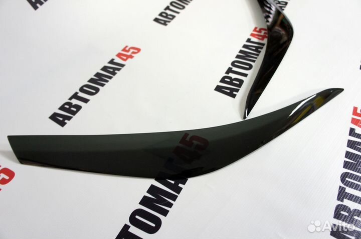 Реснички на фары Hyundai Solaris 2014-2017г