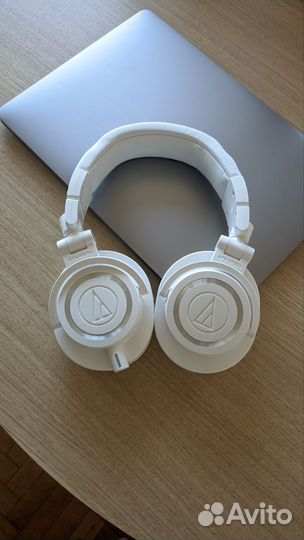 Audio-technica атн-M50х wнite студийные наушнки