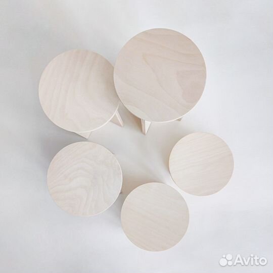 Подставки для цветов деревянные