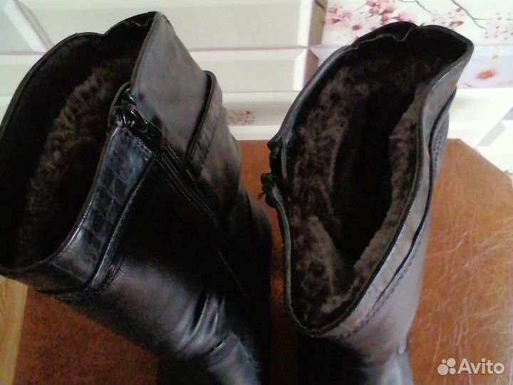 Сапоги женские зимние 39 размер, новые, маломерят