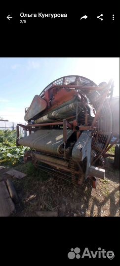 Картофелеуборочный комбайн кку2