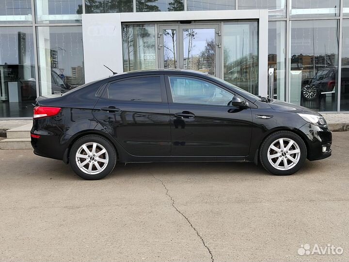 Kia Rio 1.6 МТ, 2015, 128 404 км