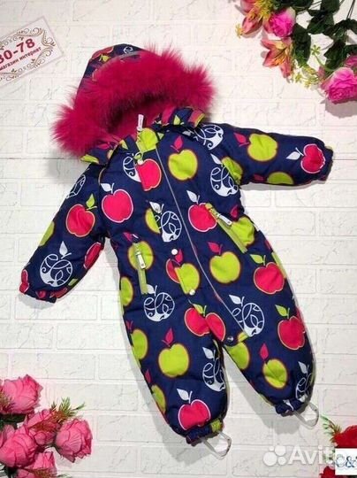 Зимний комбинезон,92-98 р-р,новый