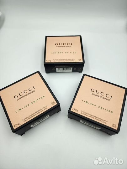 Gucci лимитированный тональный кушон