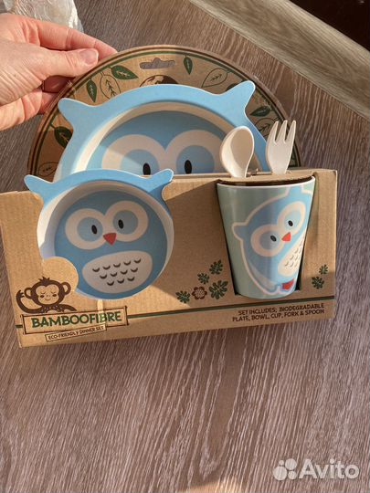 Набор новый посуда для детей