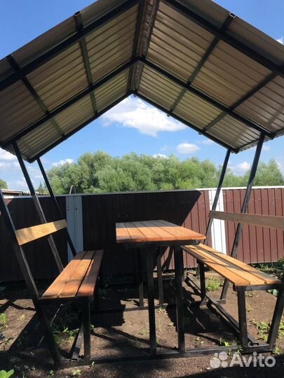 Изготовление беседок, мангалов, теплиц