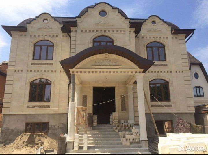 Облицовка дагестанским камнем