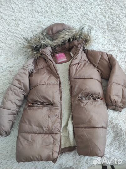 Зимняя куртка LN girls 140, штаны Futurino 140