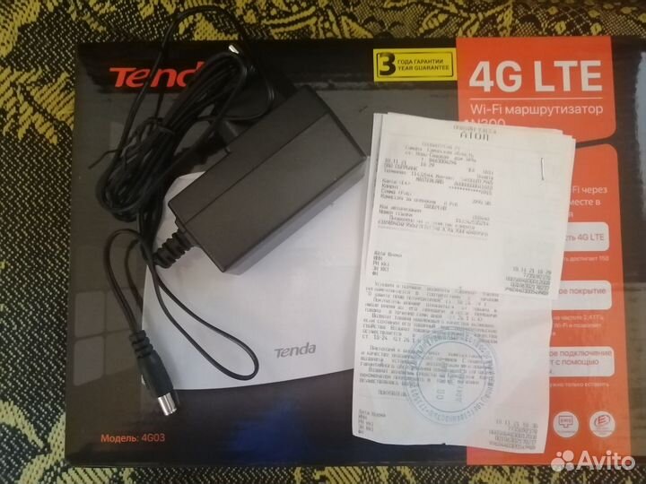 Wifi роутер Tenda 4G03 под сим карту