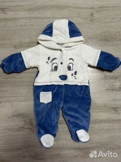 Комбинезон теплый 62 68
