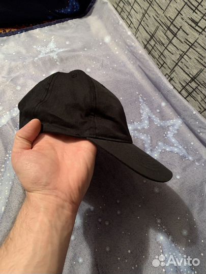 Бейсболка мужская черная