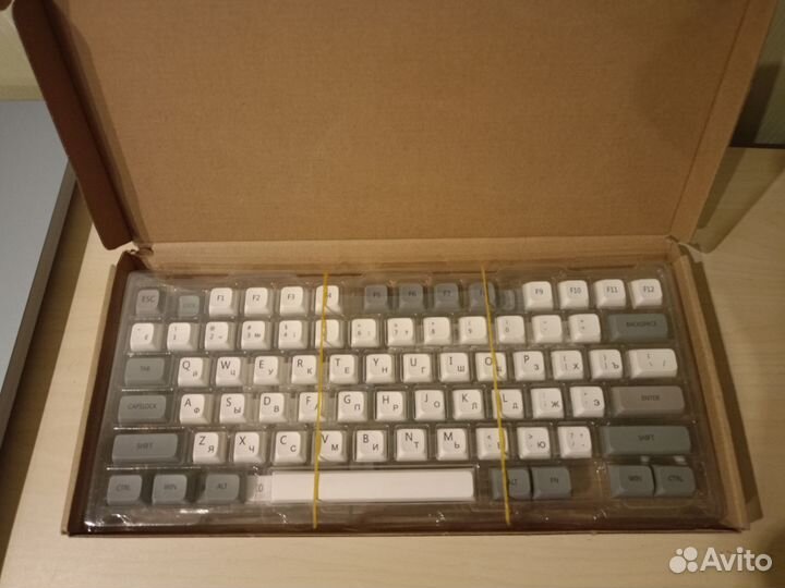 Кейкапы pbt xda с русской раскладной