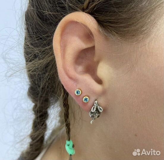 Прокол ушей, пирсинг