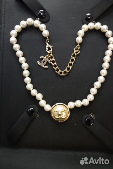 Бусы колье Chanel