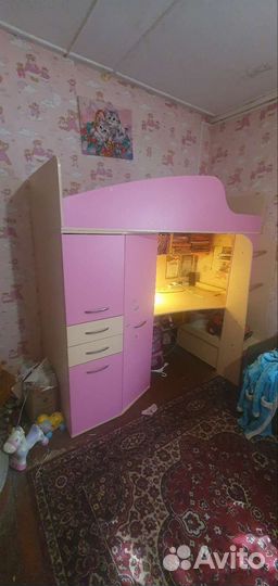 Кровать чердак детская