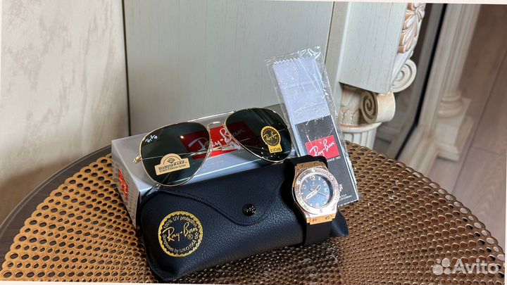 Солнцезащитные очки ray ban aviator