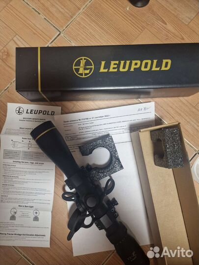Прицел оптический leupold 3-9*40