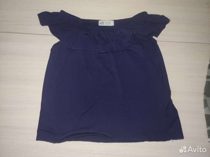 Летняя майка, для девочек, 5-6 лет