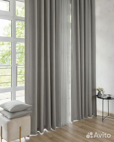 Шторы канвас Эдем