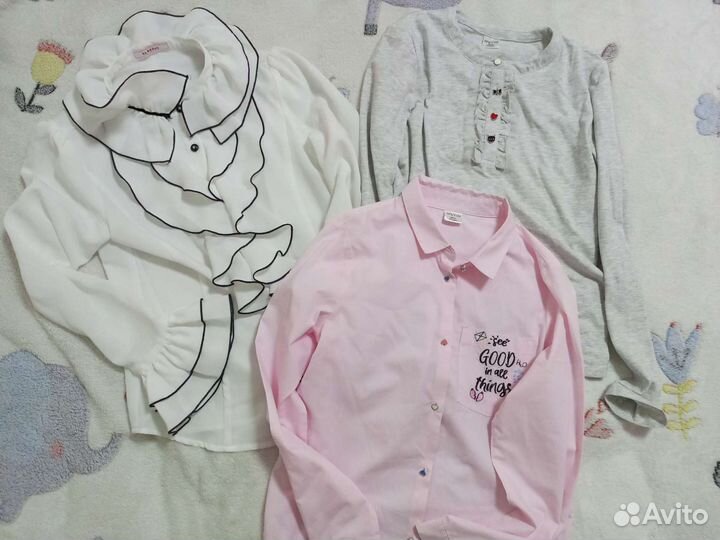 Блузки школьные и брюки