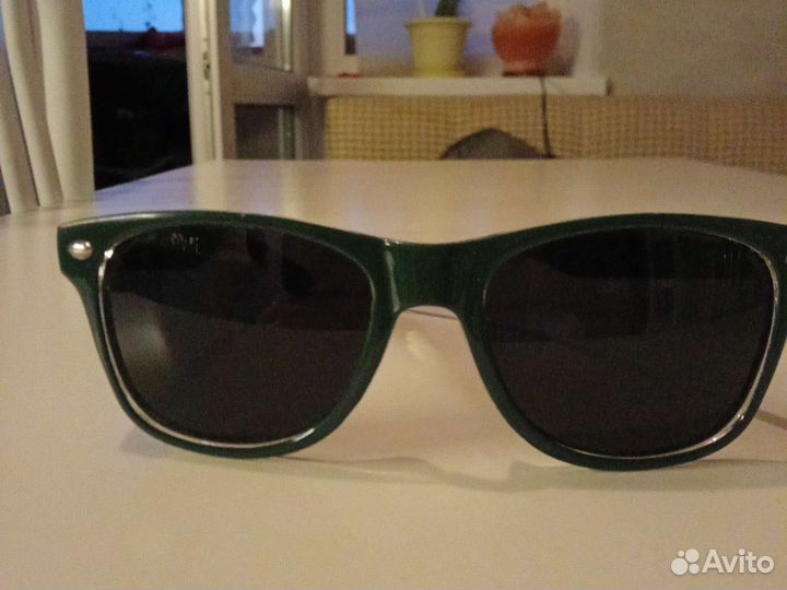 Солнечные очки детские (зеленые)