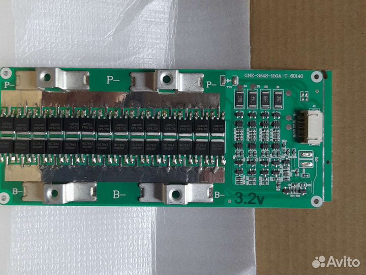 Плата бмс для литийжелезофосфата 4s 100А