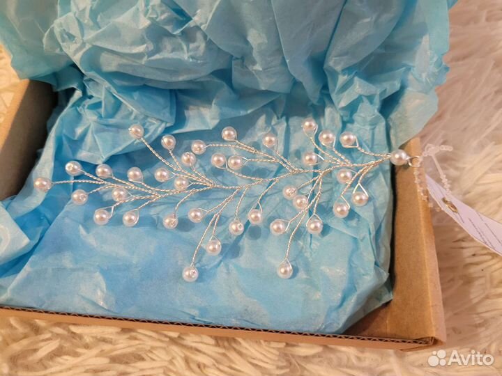 Свадебное украшение веточка