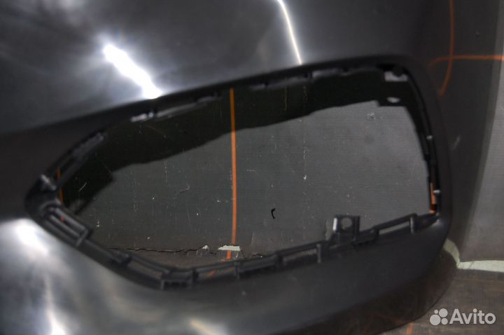 Бампер передний - Hyundai Solaris 2 (2017-20гг)