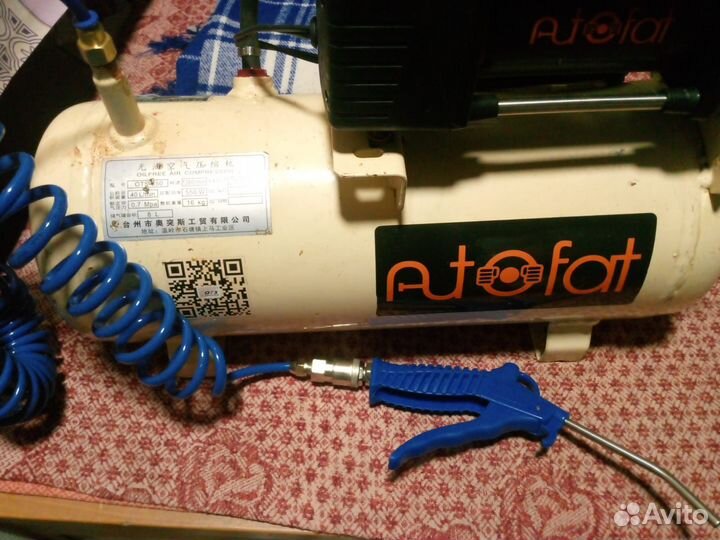 Компрессор с ресивером 12 в