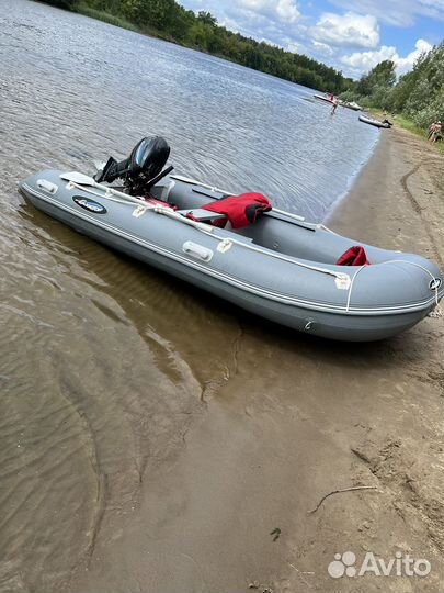 Лодка 370+мотор 9.9